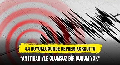Malatya'da 4.4 'lük korku