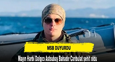 Mayın Harbi Dalgıcı Astsubay Bahadır Canbulat şehit oldu