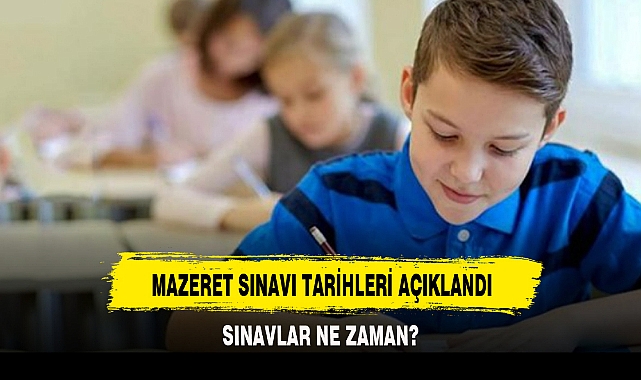 MAZERET SINAVI TARİHLERİ AÇIKLANDI