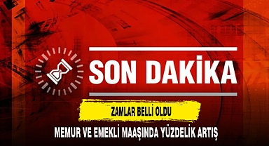 MEMUR VE EMEKLİ MAAŞLARINA YAPILACAK ZAM BELLİ OLDU