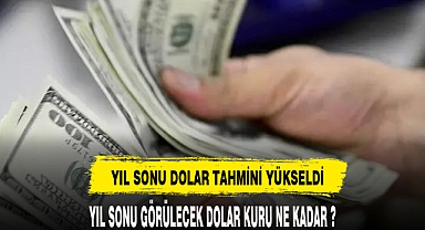 Merkez Bankası'nın yıl sonu dolar tahmini YÜKSELDİ