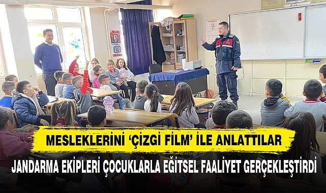 Mesleklerini ‘Çizgi Film’ İle Anlattılar