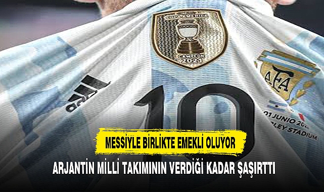 Messi'nin 10 numarası emekliye ayrılıyor