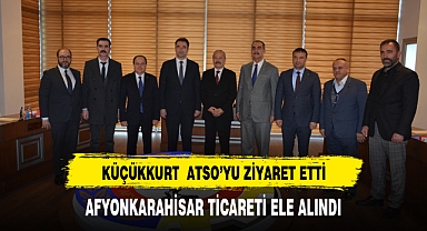 MHP HEYETİ, ATSO’YU ZİYARET ETTİ