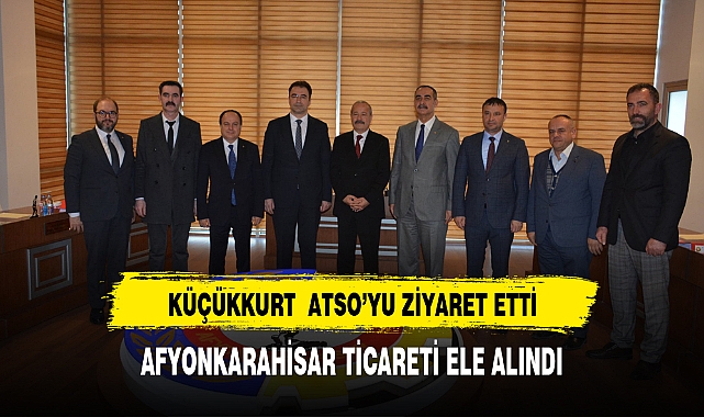 MHP HEYETİ, ATSO’YU ZİYARET ETTİ