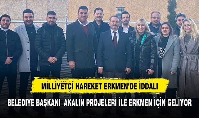 "MHP'den Erkmen'de vatandaşla buluşuyor Mustafa Akalın Seçmenle Buluştu"