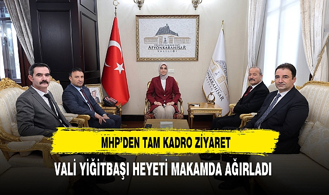 MHP'den Tam Kadro Ziyaret Vali Yiğitbaşı Heyeti Makamda Ağırladı