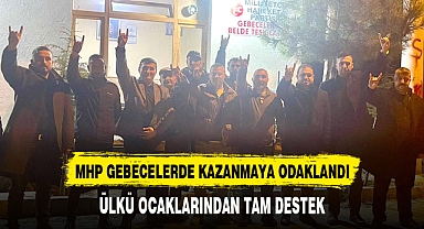 MHP GEBECELERDE GÖVDE GÖSTERİSİ YAPTI