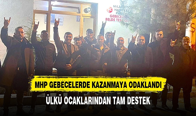 MHP GEBECELERDE GÖVDE GÖSTERİSİ YAPTI