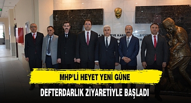 MHP'li Heyet Yeni Güne Defterdarlık Ziyaretiyle Başladı