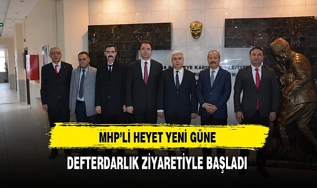 MHP'li Heyet Yeni Güne Defterdarlık Ziyaretiyle Başladı
