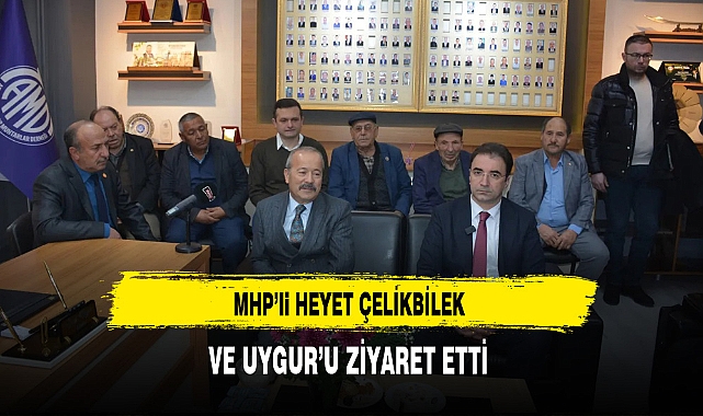 MHP'li Heyet Ziyaretlerini Sürdürüyor