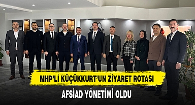 MHP'li Küçükkurt'un Ziyaret Rotası AFSİAD Oldu