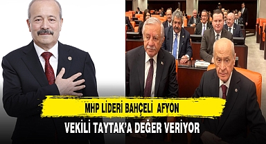 MHP'li Taytak Partisinin Genel Başkanı Bahçeli'yle Birlikte Oturuma Katıldı