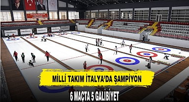 MİLLİ TAKIM İTALYA'DA ŞAMPİYON OLDU