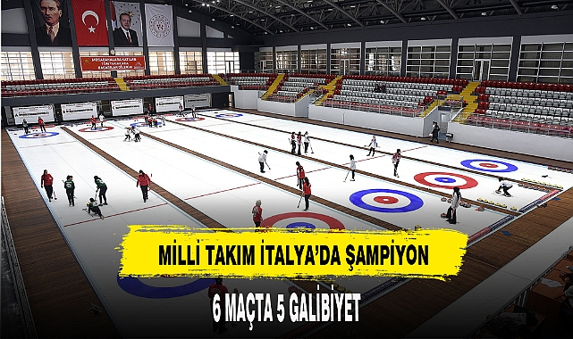 MİLLİ TAKIM İTALYA'DA ŞAMPİYON OLDU