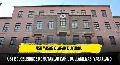 MSB duyurdu: Üs bölgelerine akıllı telefon yasağı