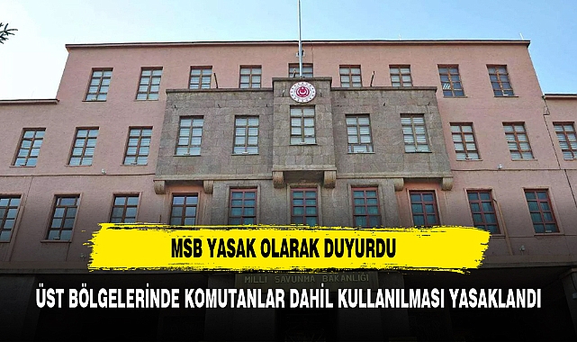 MSB duyurdu: Üs bölgelerine akıllı telefon yasağı