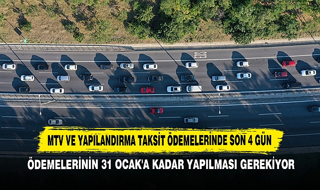 Mtv Ve Yapılandırma Taksit Ödemelerinde Son 4 Gün