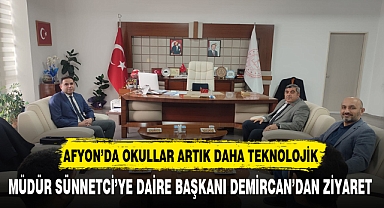 Müdür Sünnetci'ye Ziyaretler Sürüyor