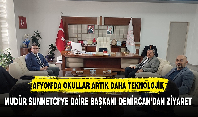 Müdür Sünnetci'ye Ziyaretler Sürüyor