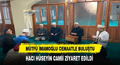 Müftü İmamoğlu Cemaatle Bir Araya Geldi
