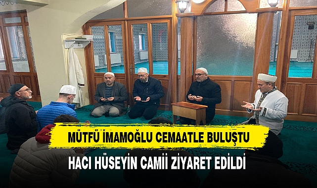 Müftü İmamoğlu Cemaatle Bir Araya Geldi