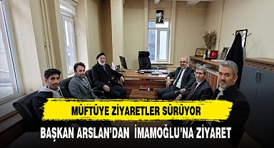 Müftü İmamoğlu'na Ziyaretler Sürüyor