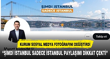 MURAT KURUM KAPAK FOTOĞRAFINI DEĞİŞTİRDİ