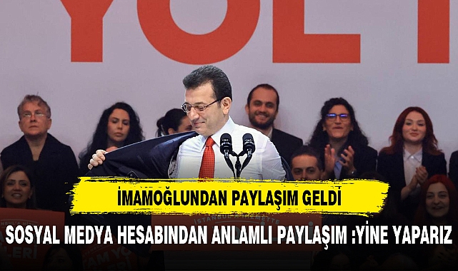 Murat Kurum'un adaylığı belli oldu: İmamoğlu'ndan paylaşım geldi