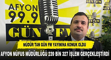 “Nüfus ve Vatandaşlık Müdürlüğü hayatınızın her anında”