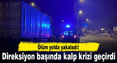 Ölüm yolda yakaladı!