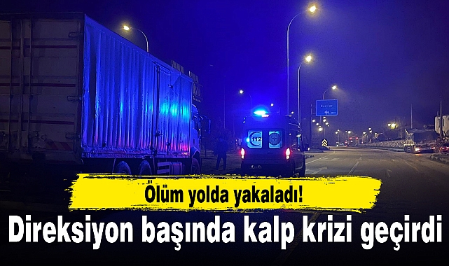 Ölüm yolda yakaladı!