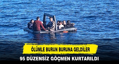 ÖLÜMLE BURUN BURUNA GELDİLER