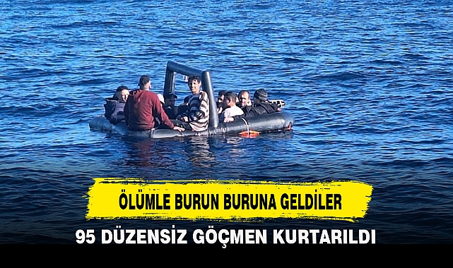 ÖLÜMLE BURUN BURUNA GELDİLER