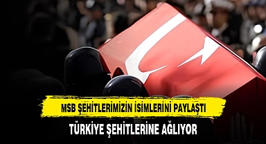Operasyon bölgesinde şehit düşen 9 askerlerimizin kimliği belli oldu