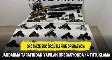 ORGANİZE SUÇ ÖRGÜTLERİNE OPERASYON: