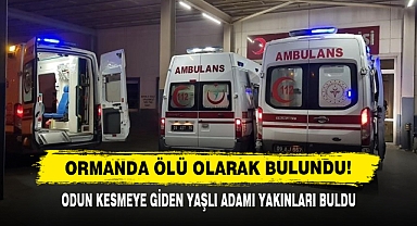 Ormanda Ölü Olarak Bulundu!