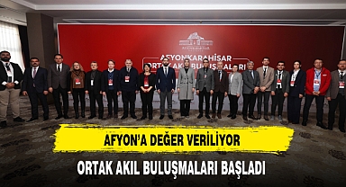 Ortak Akıl Buluşmaları Vali Yiğitbaşı Başkanlığında Başladı