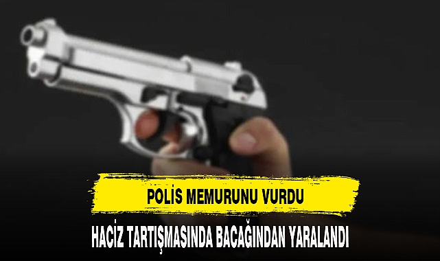 Osmaniye'de hacze giden polis memuru bacağından vuruldu
