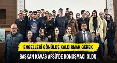 Otizm Dernek Başkanı Kavas AFSÜ'de Konuşmacı Oldu