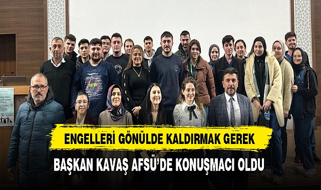 Otizm Dernek Başkanı Kavas AFSÜ'de Konuşmacı Oldu