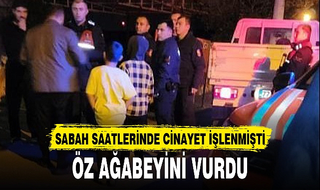 ÖZ AĞABEYİNİ VURDU
