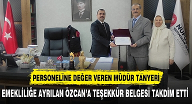 Personeline Değer Veren Müdür Tanyeri