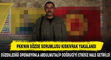 PKK'NIN SÖZDE SORUMLUSU KISKIVRAK YAKALANDI