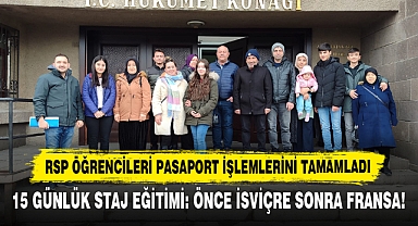 Rsp Öğrencileri Pasaport İşlemlerini Tamamladı
