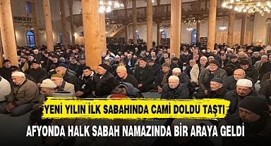 Sabah Namazında Bir Araya Geldiler. Paşa Camii Doldu Taştı
