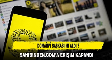 SAHİBİNDEN.COM'UN DOMAİN KRİZİ