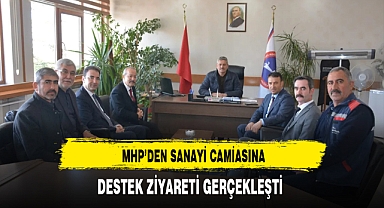 Sanayi Camiasına Destek Ziyareti MHP'den Geldi