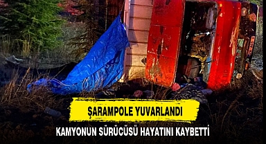 ŞARAMPOLE YUVARLANDI
